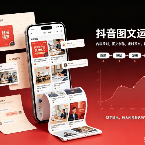 西陵抖音图文代运营服务